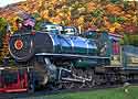 Tweetsie Railroad is a very short drive from our home in Blowing Rock, North Carolina.